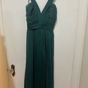Max & Cleo Teal Maxi Dress